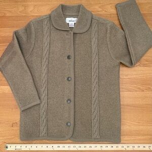 Worthington 100% Wool Cardigan - Small